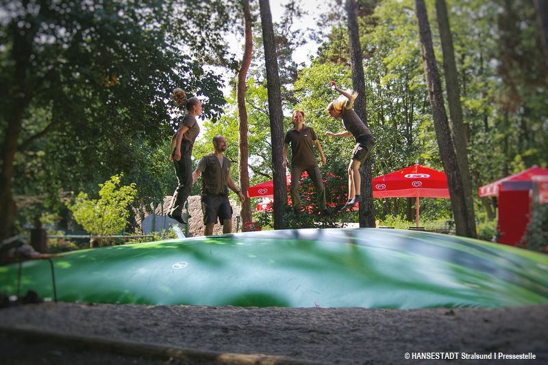 Einblick in das Training der Zootierpfleger für die ZoOlympiade