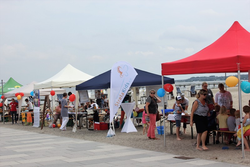 Familiennachmittag 2017 des Lokalen Bündnisses für Familie im Stralsunder Strandbad