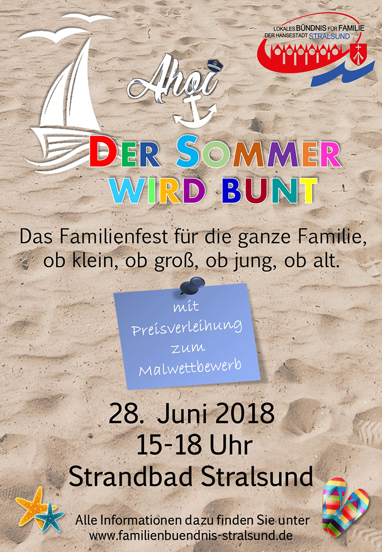 Plakat Familiennachmittag 2018