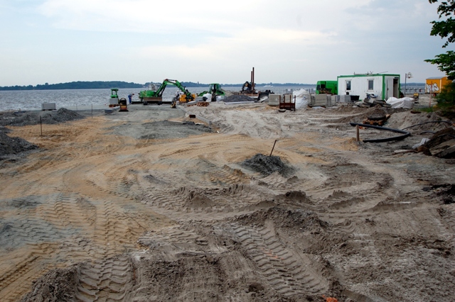 Baustelle Strandbad